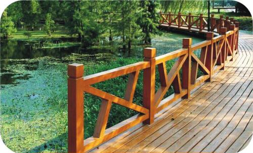 北海水泥仿木欄桿